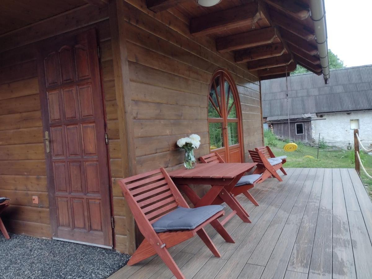 Chata Dvirka Zelezny Brod Exteriör bild